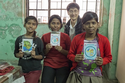 日本人設立の児童養護施設訪問 インド マザーテレサボランティア